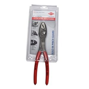Knipex 8201200SBA 8 Inch TwinGrip Slip Joint Pliers 5 Position Made in Germany